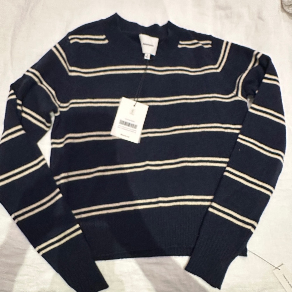 Reformation Dana Cashmere Crew Sweater